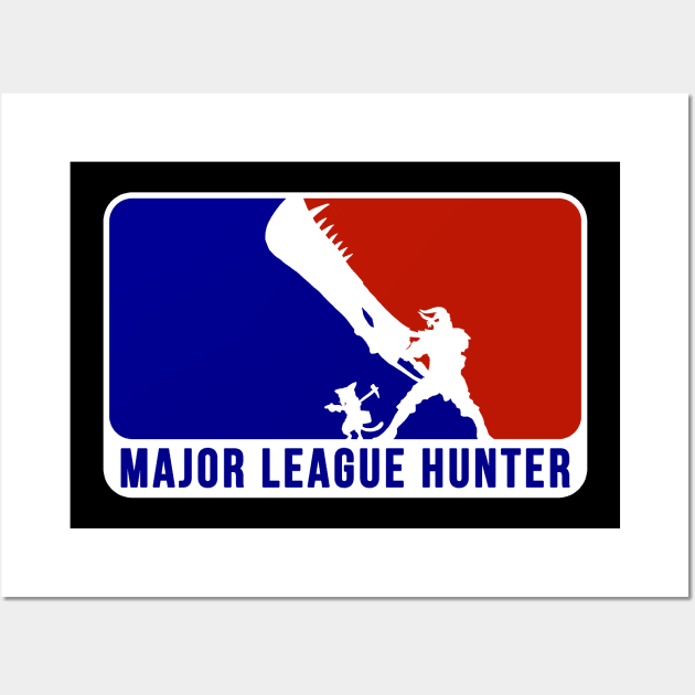 Major League Hunter Wall Art by CCDesign